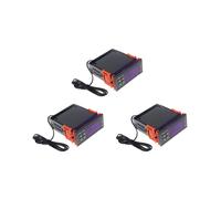 3X Controlador de Temperatura Digital LED STC-1000 AC 110-220V 10A Relé Termorregulador Termostato para Calentador Congelador Refrigerador