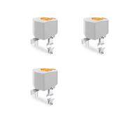 3X Controlador de Válvula de Gas y Agua con Batería Inteligente Tuya ZigBee, Automático, de Bajo Consumo, con Control por Voz para Alexa y