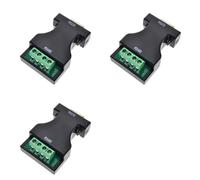 3X Convertidor Adaptador Serie de Interfaz -232 RS232 A -485 RS485