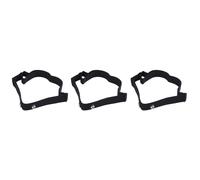 3X Correa de Cinturón para El Pecho para Polar Wahoo para Sports Monitor de Frecuencia Cardíaca Inalámbrico, Negro