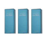 3x Davidoff Cool Water aftershave 75 ml