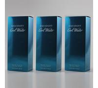 3x Davidoff Cool Water EDT 125 ml