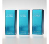 3x Davidoff Cool Water EDT 75 ml