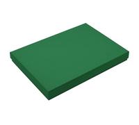 3x DIN A4 - caja de regalo y almacenaje - 30,2 x 21,3 x 2,1 cm - verde oscuro - cartón resistente 650 g/m