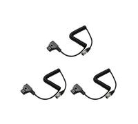 3X Dispositivos de Sonido 688 633 Zoom F8 Cable de Alimentación DTAP una Hirose Cable de Alimentación de Resorte de Enchufe Macho de 4 Pines