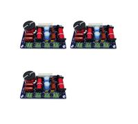 3X Divisor de Frecuencia de 3 Vías Hi-Fi Crossover Audiophile Home Theater Altavoces Altos Medios y Bajos Retrofit Crossov Crossover