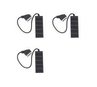 3X Divisor Scart de 5 Vías de 21 Pines, Conector Adaptador Scart Macho A 5 Hembra de 21p, 5 Scart de Carretera, Dividido en Cinco Líneas de Cable