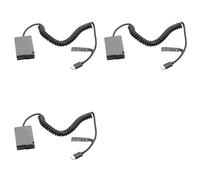 3X DMW-BLC12 Batería Ficticia DMW-DCC8 PD USB-C Acoplador para GX8 FZ1000 FZ300 FZ200 G6 G7 G80 G81 G85 G95 G99 FZ2000