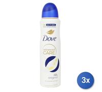 3x Dove Desodorante En Spray 150 Ml. Cuidado Avanzado
