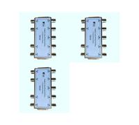 3X DS81 Interruptor DiSEqC de Señal Satelital 8 en 1 Receptor LNB Multiswitch