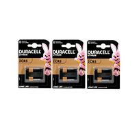 3X Duracell 245 2CR5 Lithium (3 blísters de 1 batería) 3 pilas