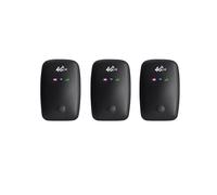 3X Enrutador Inalámbrico Enrutador Inalámbrico Portátil 150M 4G Enrutador Wifi de Doble Banda 2.4 / 5G Android 6.0