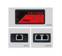 3X Extensor POE de 2 Puertos 100Mbps con Estándar IEEE 802.3Af para Cámara IP NVR AP IP VOICE POE Extend 100 Metros para Rango POE
