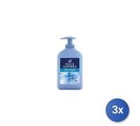 3X Felce Azzurra Jabón Líquido Hidratante Musgo Blanco