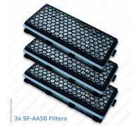 3x Filtro Aspiradora Activo Aire Limpio Miele SF-AAC50 para Miele S6000-S6999