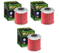 3x Filtro de aceite Daelim S2 125 FI 08-14 Hiflo HF168