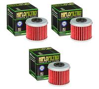3x Filtro de aceite Honda CRF 450 X 05-14 Hiflo HF116