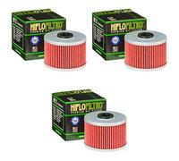 3x Filtro de aceite Honda FMX 650 Funmoto 05-07 Hiflo HF112