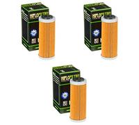 3x Filtro de aceite Husqvarna FE 250 14-15 Hiflo HF652