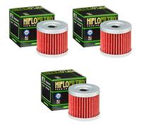 3x Filtro de aceite Kreidler Supermoto 125 DD 08-15 Hiflo HF131
