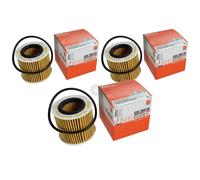 3x Filtro De Aceite MAHLE / KNECHT OX 360D