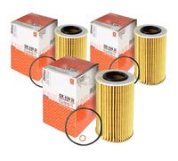 3x Filtro De Aceite MAHLE / KNECHT OX 436D
