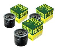 3X Filtro De Aceite MANN-FILTER WP 1026