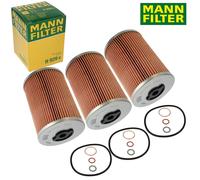 3X FILTRO DE ACEITE MANN H 929 PARA MERCEDES-BENZ W114 W123 W460 W126 7984979