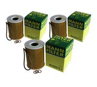 3X Filtro De Aceite Original MANN-FILTER HU 926/5 X