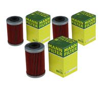 3X Filtro De Aceite Original MANN-FILTER MH 55