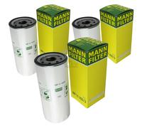 3X Filtro De Aceite Original MANN-FILTER WP 11 102/3