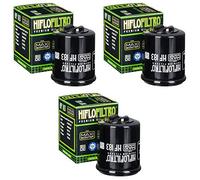 3x Filtro de aceite Peugeot Geopolis 250 i.e RS Premium 07-11 Hiflo HF183