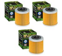 3x Filtro de aceite Piaggio Beverly 350 i.e. Sport Touring ABS 12-14 Hiflo HF563