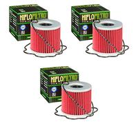 3x Filtro de aceite Suzuki GS 500 F 04-06 Hiflo HF133