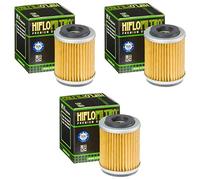 3x Filtro de aceite Yamaha XC 125 TR Cygnus 96-99 Hiflo HF143