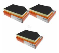 3x Filtro De Aire MAHLE / KNECHT LX 1591/9