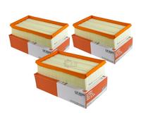 3x Filtro De Aire MAHLE / KNECHT LX 933/3