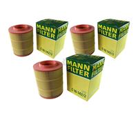 3X Filtro De Aire Original MANN-FILTER C 16 142/2