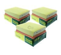 3X Filtro De Aire Original MANN-FILTER C 24 123/2