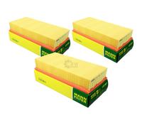 3X Filtro De Aire Original MANN-FILTER C 32 120/1