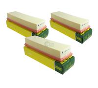3X Filtro De Aire Original MANN-FILTER C 3485/2