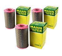 3x Filtro De Aire Original MANN-FILTER C 816/2