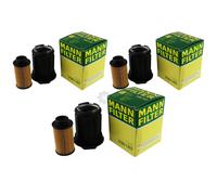 3x Filtro De Urea Original MANN-FILTER U 58/1 Kit De Sistema De Escape