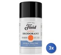 3X Floid Desodorante En Barra 75 Ml Citrus Spectre 432142