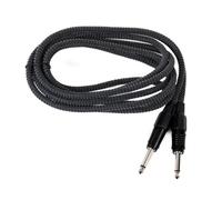 3x FrontStage cable Jack de 6,35mm 3 metros mono recubierto de tela blanco