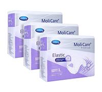 3x Hartmann MoliCare Premium Elastic 8 Tropfen Größe L - 24 Stück - B07QY9D86V | Packung (24 Stück)