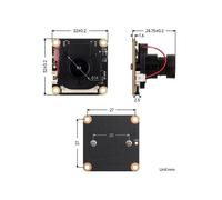 3X IMX290-83 IR-CUT Camera Starlight Sensor Camera 2MP Fixed-Focus Module for Raspberry Pie 4B/3B+ /3 Zero/Zero 2 W