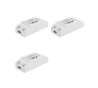 3X Interruptor Inteligente Tuya con WiFi, Control Remoto Inalámbrico Life