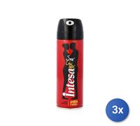 3x Intesa Desodorante Spray Unisex Perfume Ambra D'Arabia 125Ml