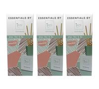3x Ipuro Essentials Ambientador Florero de Fragancia Time To Be (3x 50ml)